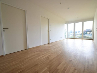 Barrierefreie Neubauwohnung mit Küche, Balkon und TG-Stellplatz in sonniger Lage!