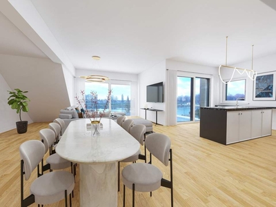 Erstbezug! Ein 132 m² Luxus Penthouse direkt an der Alten Donau