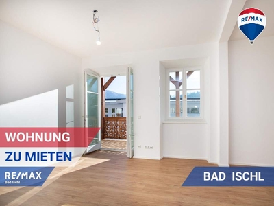 Sehr schöne 2 Zimmer Mietwohnung mit Balkon in zentraler Lage von Bad Ischl!