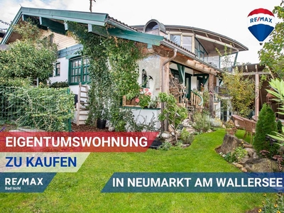 Sonnenplatz – Gartenwohnung in Neumarkt am Wallersee inklusive Carport!