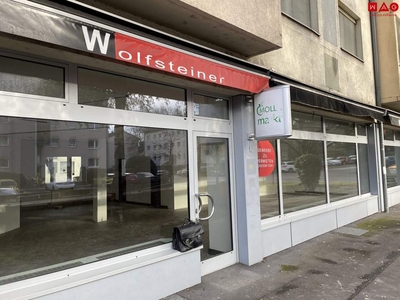 UMSATZPOTENTIAL dank starker Frequenz! Geschäfts-/Büro-/Ordinationsfläche Ecke UNION-/KEFERGUTSTR. im kaufkräftigen Keferfeld - max. Flexibilität im Innenausbau - XL-Schaufenster - aktuelle Ausstattung LEBENSMITTEL-/EINZELHANDEL