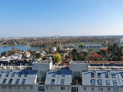 ALTE DONAU - sanierungsbedürftige 2 Zimmer Towerwohnung mit verglaster Loggia & Fernblick