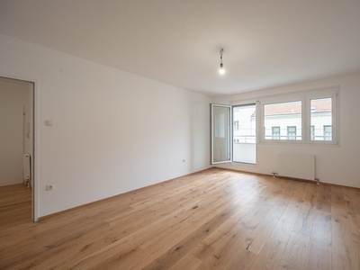 Donaufelder Straße: moderne, teilsanierte 2 Zimmer Wohnung mit Loggia **sofort verfügbar**