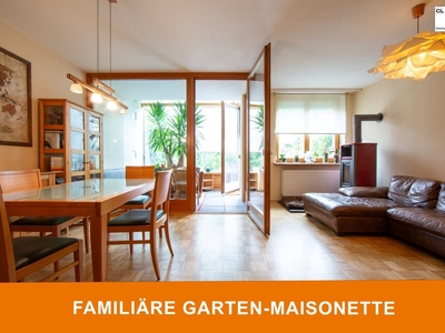 Familiäre Maisonette mit Garten in zentraler und ruhiger Lage!