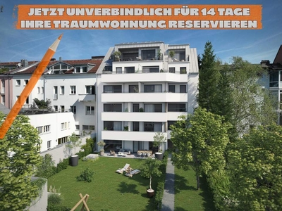 LINZ/URFAHR (Auberg) : NEUBAU - EIGENTUMSWOHNUNG ca. 76,65 m² Wohnfläche, 3 Zimmer + Balkon, inkl.Tiefgaragenstellplatz + EIGENGARTEN möglich