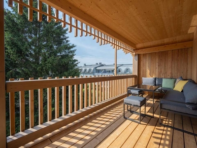 NEUBAU ERSTBEZUG MIT LOGGIA UND GARTEN IN ÖKOLOGISCHER BAUWEISE