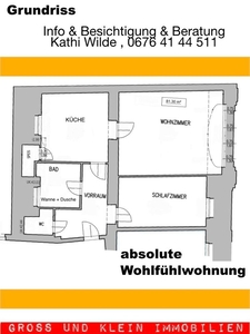 es ist ein Nest - ganz oben - in einem wunderschönen Altbau - im Zentrum v Zentrum - Prov-frei