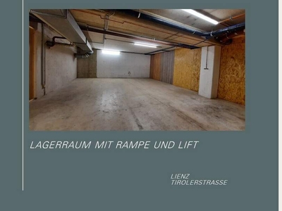 Lagerfläche / Lagerabteil mit 50 m² in Lienz ab sofort zu vermieten