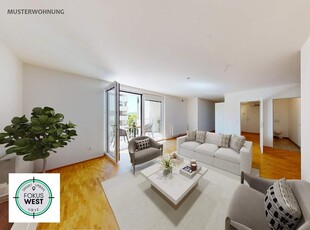 | 2 MONATE MIETZINSFREI | 1. ETAGE | 2-ZIMMER-WOHNUNG | MIT SÜDBALKON | FOKUS WEST