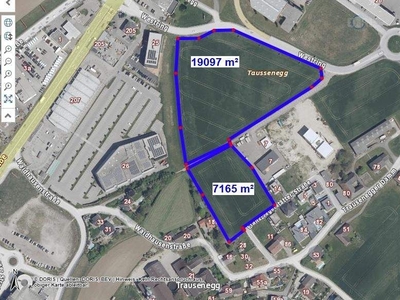 2 Grundstücke Gewerbebauerwartungsland MB und B am Westring Wels