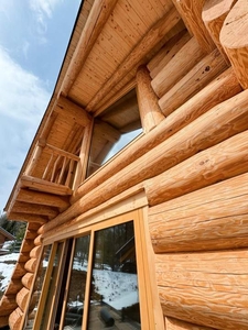 Einzigartiges Alm-Chalet aus Rundholz-Blockbau am Stubeck / Zweitwohnsitz in der Natur