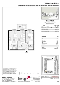 Günstige 2 Zimmerwohnung mit Balkon - unbefristeter Mietvertrag