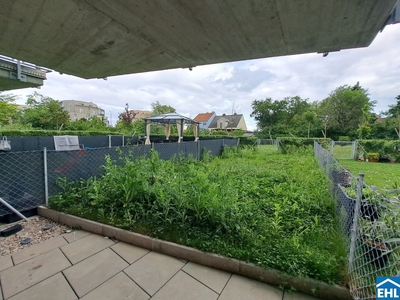 Moderne 2-Zimmer Gartenwohnung in der Nähe des Flughafens!