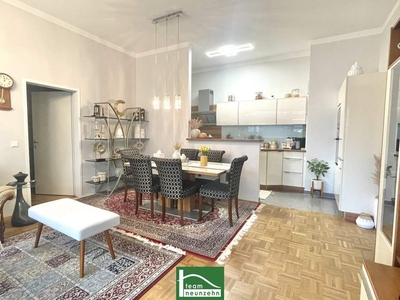 Family idyll on Satzingerweg: Modern 4-room apartment with garden in the 21st district near Upper Old Danube