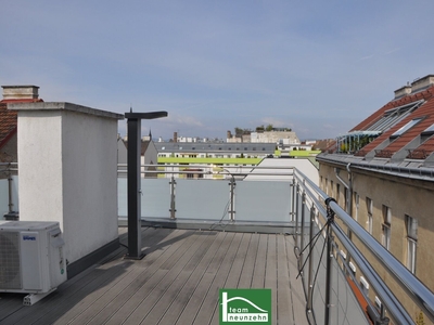 PENTHOUSE LIVING - DAS JUWEL - SCHLACHTHAUSVIERTEL - 140qm DACHTERRASSE - SAUNA - KLIMA - INKL. GARAGE. - WOHNTRAUM