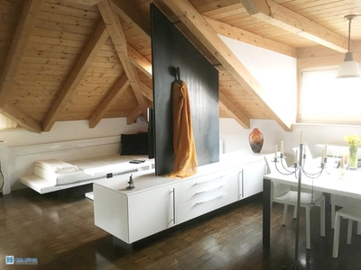 Stil & Flair - extravagante Dachstudio-Wohnung in Ceconi-Villa