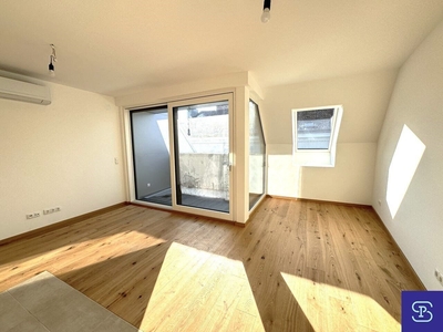 Provisionsfreier Erstbezug: Unbefristete 48m² DG-Wohnung + Terrasse - 1020 Wien