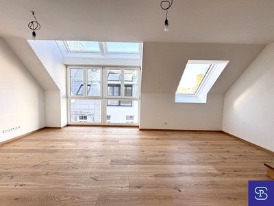 Provisionsfreier Erstbezug: Unbefristete 59m² DG-Maisonette + Terrasse - 1020 Wien