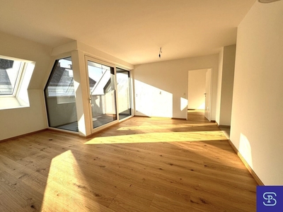 Provisionsfreier Erstbezug: Unbefristete 62m² DG-Wohnung + Terrasse - 1020 Wien