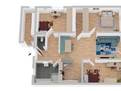 NEUBAU! Perfekt geschnittene Mietwohnung inkl. Einbauküche TA15