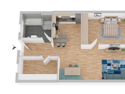 NEUBAU! Perfekt geschnittene Mietwohnung inkl. Einbauküche TA16